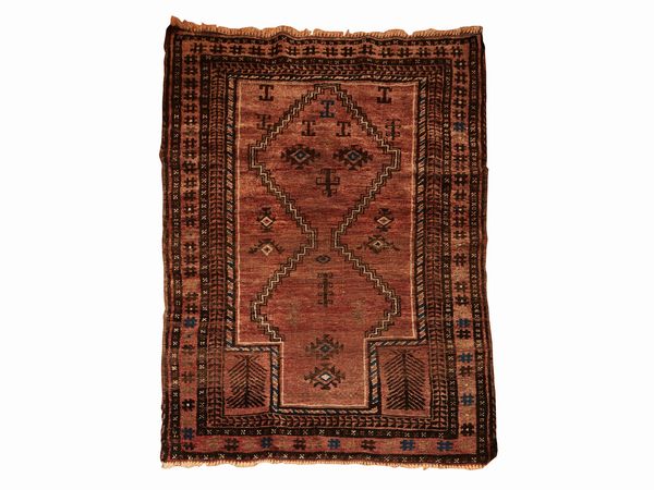 Tappeto preghiera persiana Beluci del 1925  - Asta Dimore fiorentine - Associazione Nazionale - Case d'Asta italiane