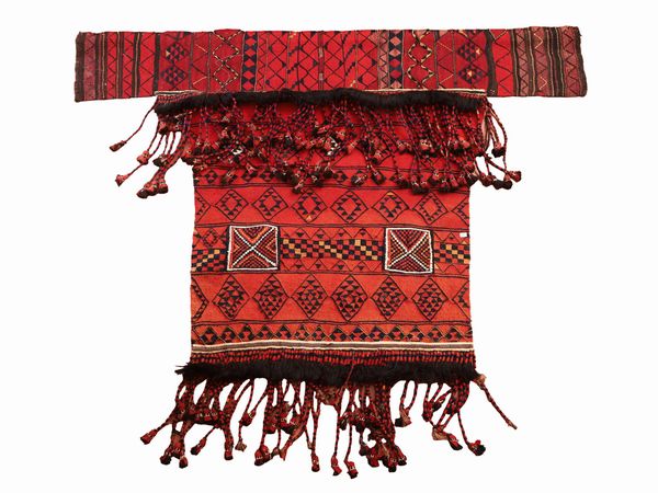 Tappeto da sella  - Asta Dimore fiorentine - Associazione Nazionale - Case d'Asta italiane