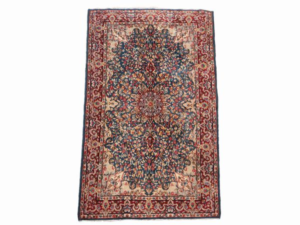 Tappeto persiano Kirman di vecchia manifattura  - Asta Dimore fiorentine - Associazione Nazionale - Case d'Asta italiane