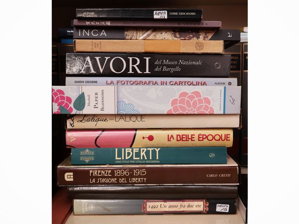 Miscellanea di libri  - Asta Dimore fiorentine - Associazione Nazionale - Case d'Asta italiane