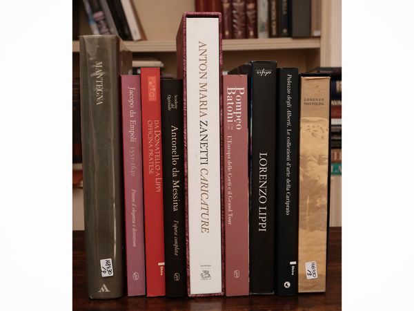 MIscellanea di nove testi di Storia dell'Arte  - Asta Dimore fiorentine - Associazione Nazionale - Case d'Asta italiane