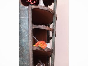 Culla per bambini in legno tenero laccato  - Asta Dimore fiorentine - Associazione Nazionale - Case d'Asta italiane