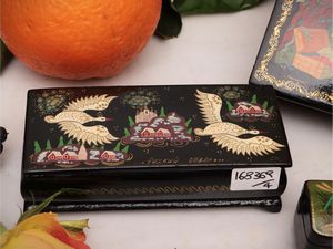 Raccolta di scatole in lacca  - Asta Dimore fiorentine - Associazione Nazionale - Case d'Asta italiane