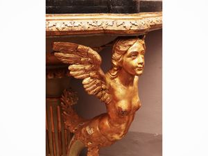 Console in legno intagliato  - Asta Dimore fiorentine - Associazione Nazionale - Case d'Asta italiane