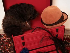 Bauletto da viaggio a cassettiera  - Asta Dimore fiorentine - Associazione Nazionale - Case d'Asta italiane