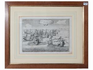 Tavole tratte da I pregi della Toscana [...] de' Cavalieri di Santo Stefano  - Asta Dimore fiorentine - Associazione Nazionale - Case d'Asta italiane