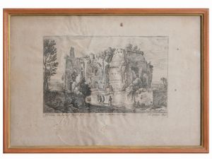 Lotto di grafica d'epoca decorativa  - Asta Dimore fiorentine - Associazione Nazionale - Case d'Asta italiane