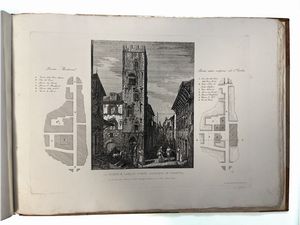 Taccuino originale di Giovanni Battista Silvestri architetto  - Asta Dimore fiorentine - Associazione Nazionale - Case d'Asta italiane