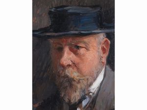 Ruggero Panerai : Autoritratto  - Asta Dimore fiorentine - Associazione Nazionale - Case d'Asta italiane