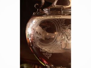 Samovar in metallo argentato  - Asta Dimore fiorentine - Associazione Nazionale - Case d'Asta italiane