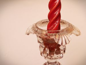 Centrotavola in vetro pressato  - Asta Dimore fiorentine - Associazione Nazionale - Case d'Asta italiane