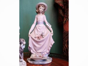 Due gruppi in porcellana, LLadro  - Asta Dimore fiorentine - Associazione Nazionale - Case d'Asta italiane