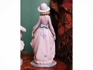 Due gruppi in porcellana, LLadro  - Asta Dimore fiorentine - Associazione Nazionale - Case d'Asta italiane