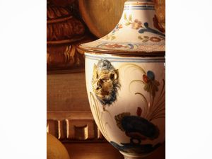 Lotto di ceramiche, Manifattura Cantagalli  - Asta Dimore fiorentine - Associazione Nazionale - Case d'Asta italiane