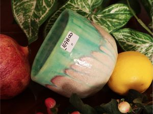 Marcello Fantoni - Piccolo cachepot in terracotta smaltata