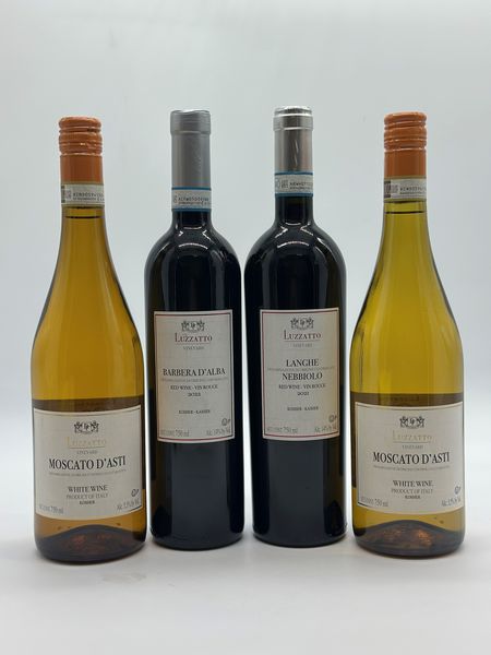 Luzzato Vineyard, Kosher - Moscato D'Asti, Barbera D'Alba - Langhe Nebbiolo  - Asta Wine & Spirits - Associazione Nazionale - Case d'Asta italiane