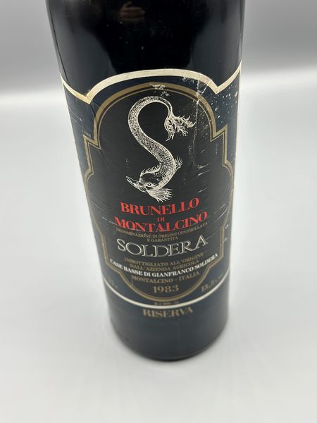 Case Basse di Gianfranco Soldera, Brunello di Montalcino Riserva  - Asta Wine & Spirits - Associazione Nazionale - Case d'Asta italiane