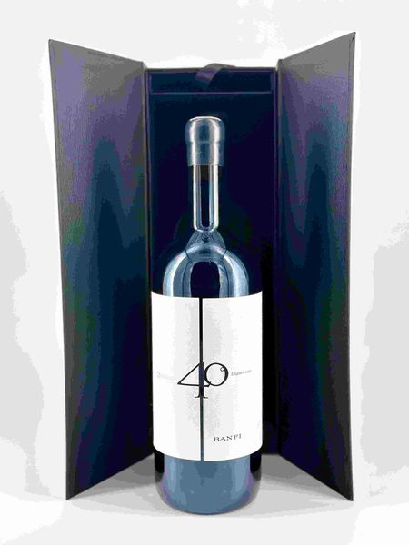 Castello Banfi, Brunello di Montalcino 40Â° Anniversario Limited Edition  - Asta Wine & Spirits - Associazione Nazionale - Case d'Asta italiane