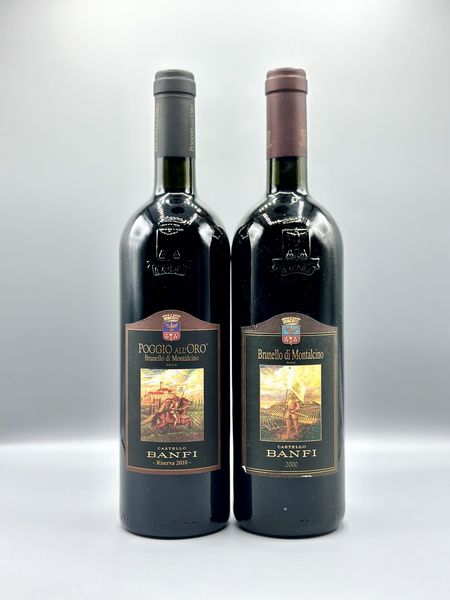 Castello Banfi, Brunello di Montalcino Riserva Poggio All'Oro - Brunello di Montalcino  - Asta Wine & Spirits - Associazione Nazionale - Case d'Asta italiane