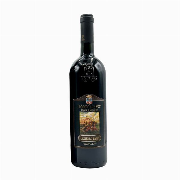 Castello Banfi, Brunello Montalcino Riserva Poggio all'Oro  - Asta Wine & Spirits - Associazione Nazionale - Case d'Asta italiane