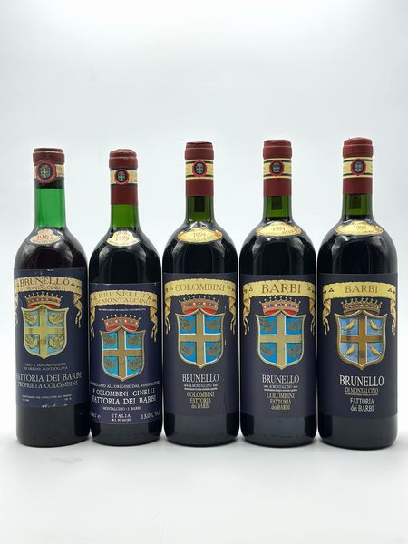 Fattoria Barbi, Brunello di Montalcino  - Asta Wine & Spirits - Associazione Nazionale - Case d'Asta italiane