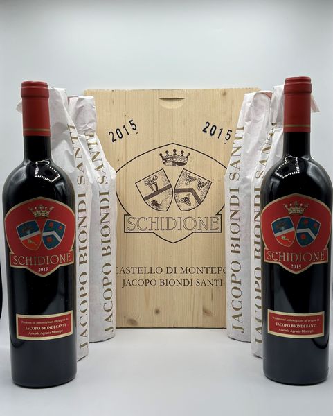 Jacopo Biondi Santi, Castello di MontepÃ² Schidione, 2015  - Asta Wine & Spirits - Associazione Nazionale - Case d'Asta italiane