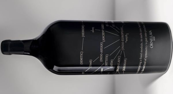 Tenuta dell'Ornellaia, Ornellaia La Proporzione di Joseph Kosuth  - Asta Wine & Spirits - Associazione Nazionale - Case d'Asta italiane
