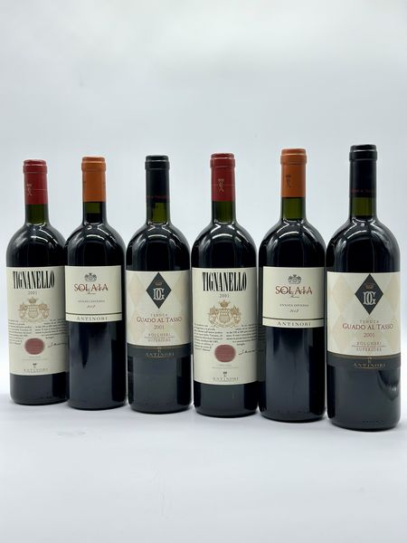 Selezione Antinori, Tignanello - Solaia - Guado Al Tasso  - Asta Wine & Spirits - Associazione Nazionale - Case d'Asta italiane