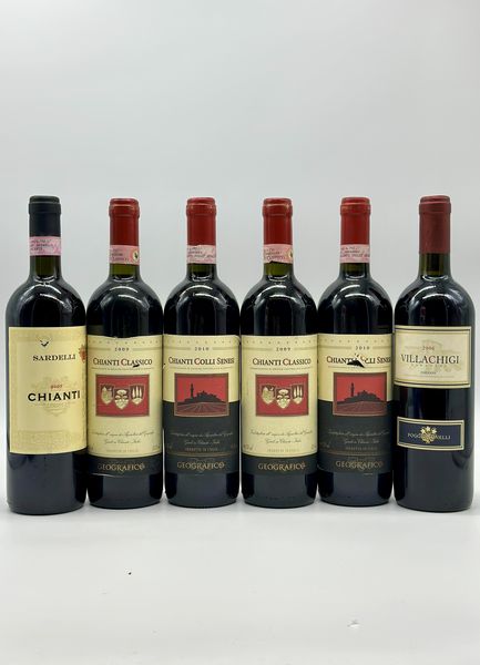Selezione Chianti, Poggio Bonelli - Geografico - Sardelli  - Asta Wine & Spirits - Associazione Nazionale - Case d'Asta italiane