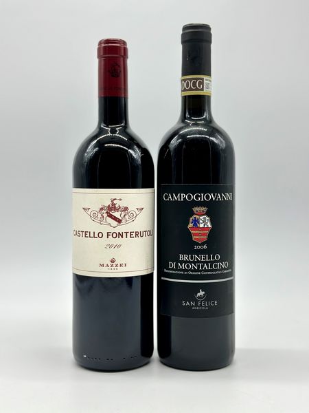 Selezione Toscana, Campogiovanni, Brunello di Montalcino - Castello Fonterutoli  - Asta Wine & Spirits - Associazione Nazionale - Case d'Asta italiane