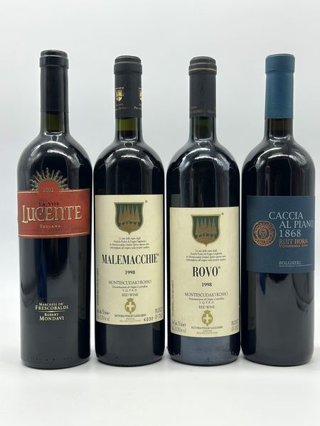 Selezione Toscana, Marchesi de' Frescobaldi - Montescudaio Rosso - Caccia al Piano  - Asta Wine & Spirits - Associazione Nazionale - Case d'Asta italiane