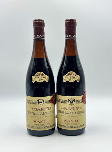 Santi, Amarone valpolicella, 1979  - Asta Wine & Spirits - Associazione Nazionale - Case d'Asta italiane