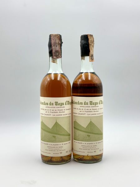 Adrien Camut, Calvados Pays d'Auge 12 Yo  - Asta Wine & Spirits - Associazione Nazionale - Case d'Asta italiane