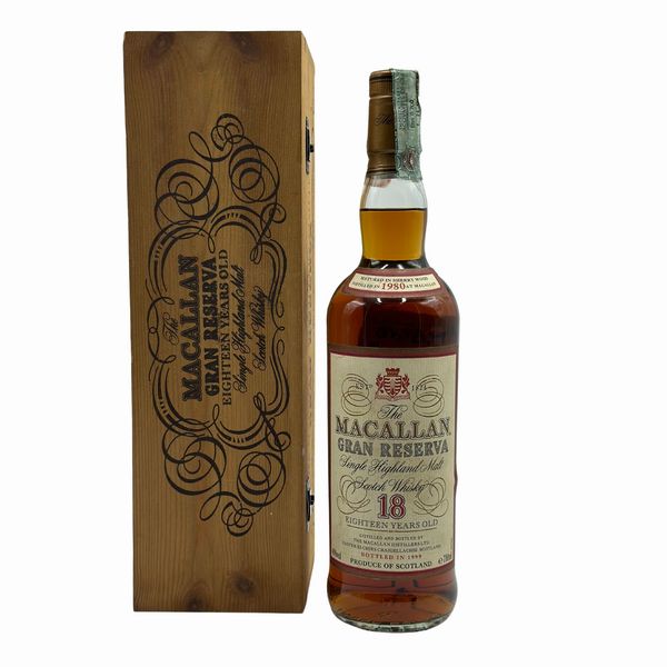 The Macallan Gran Reserva 18 Year Old Single Malt Scotch Whisky  - Asta Wine & Spirits - Associazione Nazionale - Case d'Asta italiane