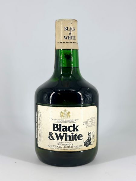 Black & White, Scotch Whisky  - Asta Wine & Spirits - Associazione Nazionale - Case d'Asta italiane