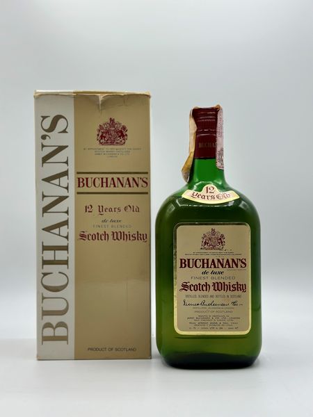 Buchanan's, 12 Years  - Asta Wine & Spirits - Associazione Nazionale - Case d'Asta italiane