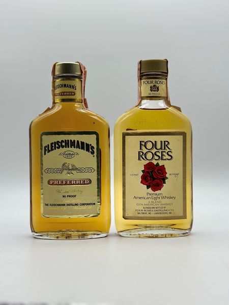Fleischmann's - Four Roses  - Asta Wine & Spirits - Associazione Nazionale - Case d'Asta italiane