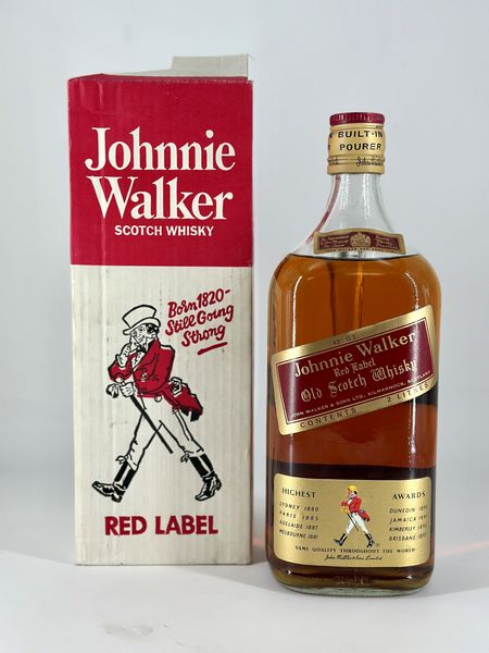 Johnnie Walker, Red Label  - Asta Wine & Spirits - Associazione Nazionale - Case d'Asta italiane