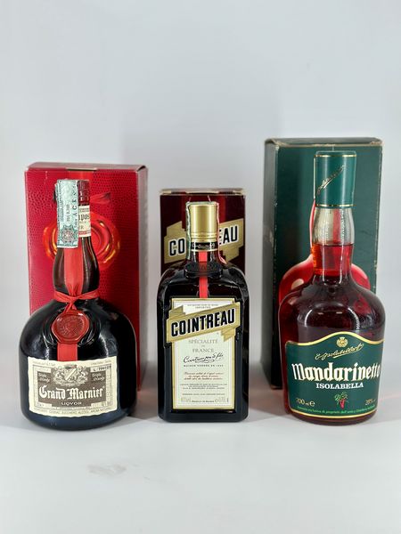 Selezione Spiriti, Grand Marnier - Cointreau - Isolabella  - Asta Wine & Spirits - Associazione Nazionale - Case d'Asta italiane