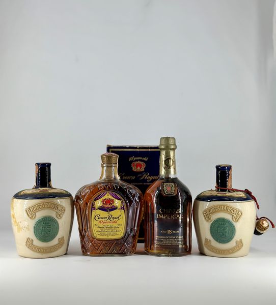 Selezione Whisky, King's Ransom - Crown Royal - Chivas Imperial  - Asta Wine & Spirits - Associazione Nazionale - Case d'Asta italiane