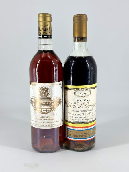 ChÃ¢teau Coutet Ã  Barsac - ChÃ¢teau Clos Haut Peyraguey  - Asta Wine & Spirits - Associazione Nazionale - Case d'Asta italiane