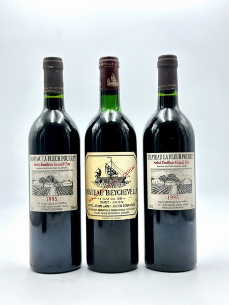 Château La Flauer Pourret, Saint-Émilion - Château Beychevelle, Saint-Julien  - Asta Wine & Spirits - Associazione Nazionale - Case d'Asta italiane