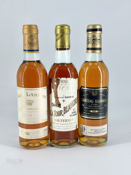Clos Labère Sauternes - Château La Tour Blanche - Château Guiraud Sauternes  - Asta Wine & Spirits - Associazione Nazionale - Case d'Asta italiane