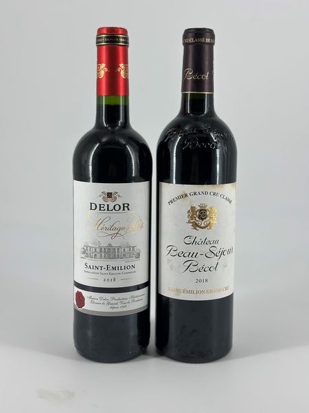 Delor Heritage 1864 Saint-Emilion, Château Beau-Sejour Becot  - Asta Wine & Spirits - Associazione Nazionale - Case d'Asta italiane
