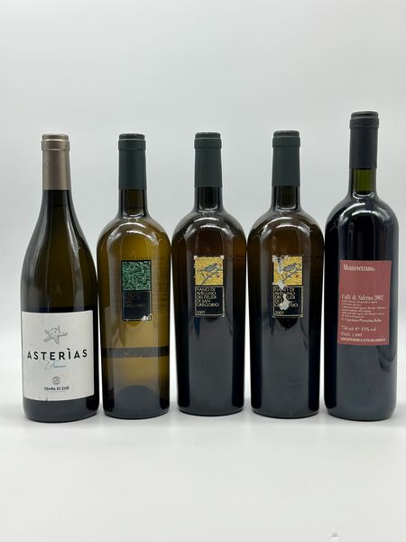 Selezione Campania, Montevetrano - Feudi di San Gregorio - Tempa di Zoè  - Asta Wine & Spirits - Associazione Nazionale - Case d'Asta italiane
