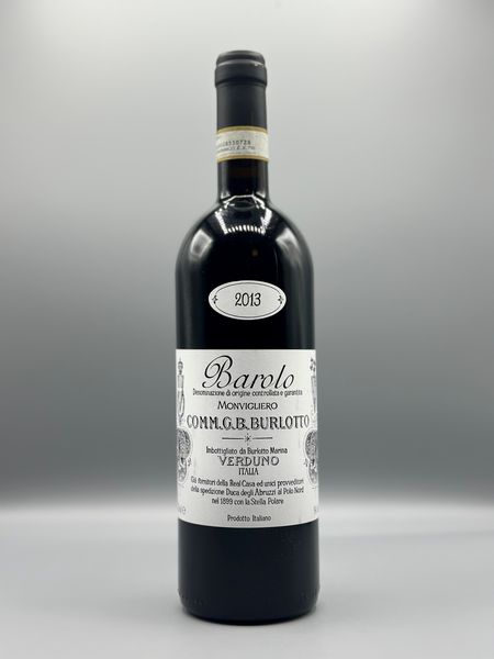 Comm. G.B. Burlotto, Barolo Monvigliero  - Asta Wine & Spirits - Associazione Nazionale - Case d'Asta italiane