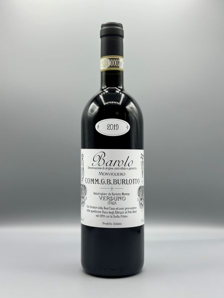 Comm. G.B. Burlotto, Barolo Monvigliero  - Asta Wine & Spirits - Associazione Nazionale - Case d'Asta italiane