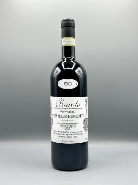 Comm. G.B. Burlotto, Barolo Monvigliero  - Asta Wine & Spirits - Associazione Nazionale - Case d'Asta italiane