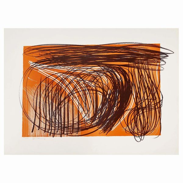 HANS HARTUNG : HANS HARTUNG  - Asta ARTE MODERNA E CONTEMPORANEA E OPERE DALLA RACCOLTA DI ANTONIO PAOLUCCI - Associazione Nazionale - Case d'Asta italiane