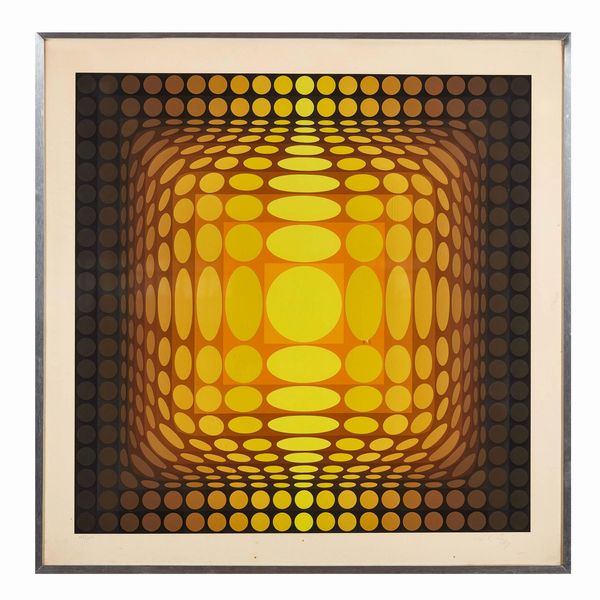 VICTOR VASARELY : VICTOR VASARELY  - Asta ARTE MODERNA E CONTEMPORANEA E OPERE DALLA RACCOLTA DI ANTONIO PAOLUCCI - Associazione Nazionale - Case d'Asta italiane